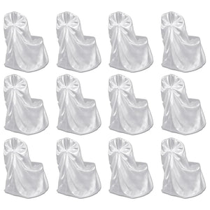 Coprisedia per Feste di Matrimonio 12 pz Bianca cod mxl 69960