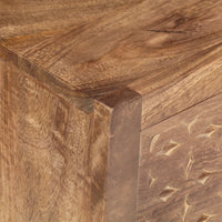 Comodino 40x30x50 cm in Legno Massello di Mango 286554