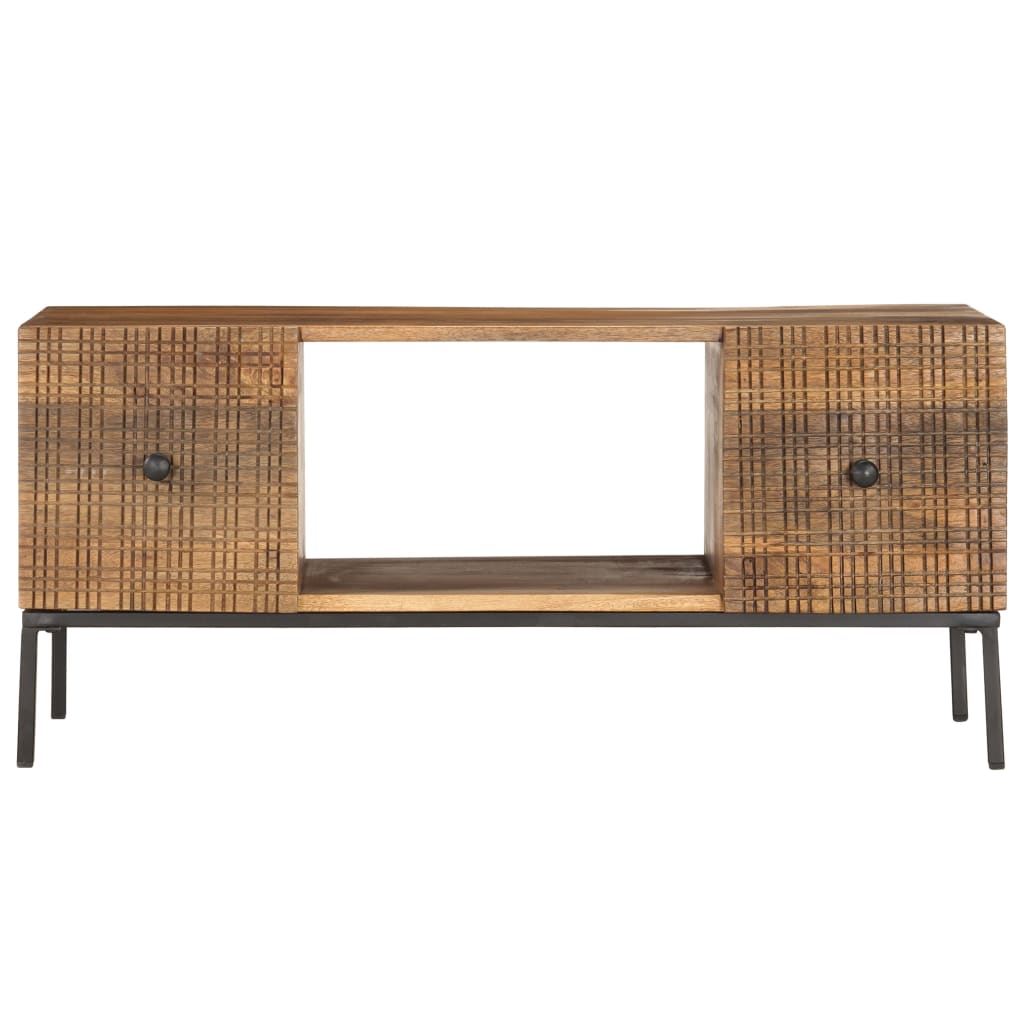 Tavolino da CaffÃ¨ 90x45x40 cm in Legno Massello di Mango  cod mxl 25535