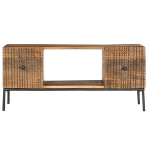 Tavolino da CaffÃ¨ 90x45x40 cm in Legno Massello di Mango  cod mxl 25535