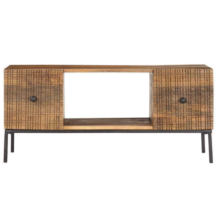 Tavolino da CaffÃ¨ 90x45x40 cm in Legno Massello di Mango  cod mxl 25535