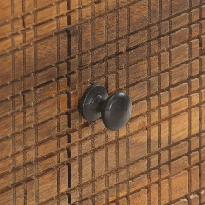 Tavolino da Salotto 90x45x40 cm in Legno Massello di Mango 286559