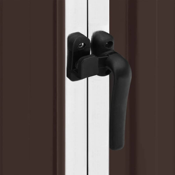 Capanno da Giardino Marrone 195x198x159 cm in Acciaio Zincato 46256