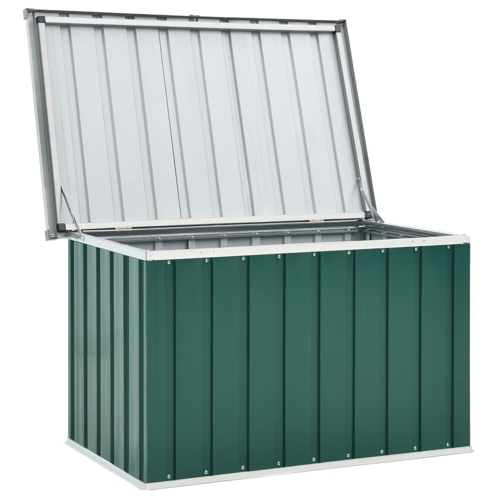 Cassetta portaoggetti per mobili da giardino 109 x 67 x 65 cm verde 02_0013125