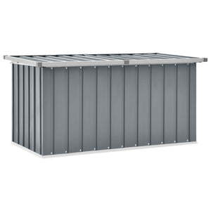 Cassetta portaoggetti per mobili da giardino 129 x 67 x 65 cm grigio 02_0013082