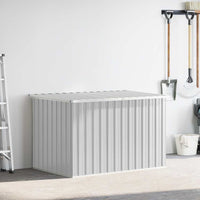 Baule da Giardino Grigio 149x99x93 cm 46266