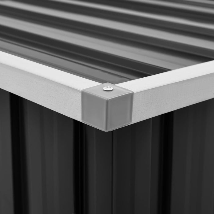 Cassetta portaoggetti per mobili da giardino 149 x 99 x 93 cm antracite 02_0013061