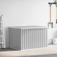 Baule da Giardino Grigio 171x99x93 cm 46270