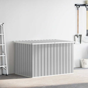 Baule da Giardino Grigio 171x99x93 cm 46270