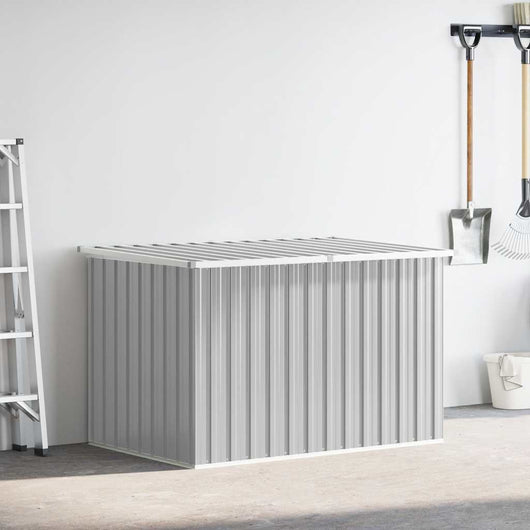 Baule da Giardino-Cassa da giardino Grigio 171x99x93 cm