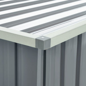 Cassetta portaoggetti per mobili da giardino grigia 171 x 99 x 93 cm 02_0013087