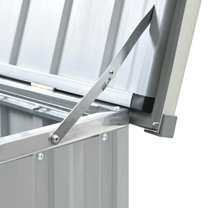 Baule da Giardino Grigio 171x99x93 cm 46270