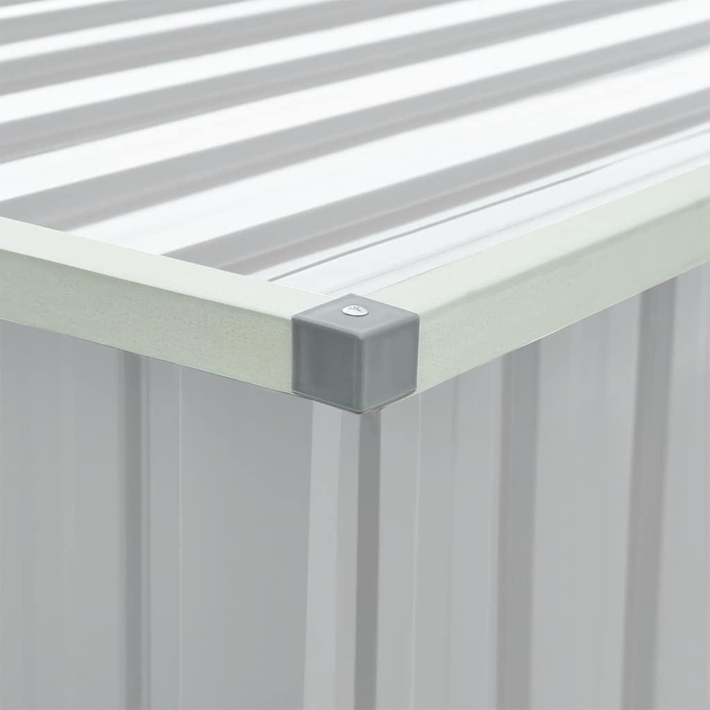 Baule da Giardino Grigio 171x99x93 cm 46270