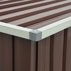 Cassetta portaoggetti per mobili da giardino 171 x 99 x 93 cm marrone 02_0013099