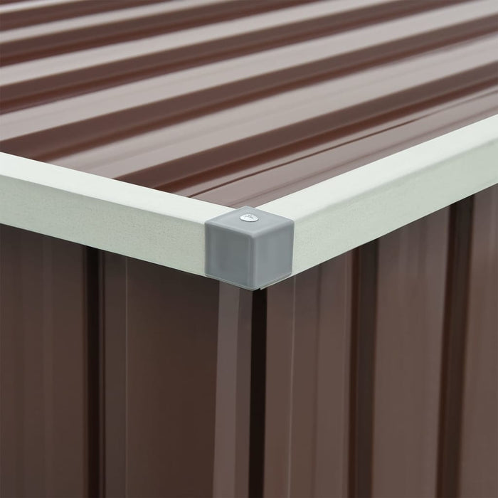 Cassetta portaoggetti per mobili da giardino 171 x 99 x 93 cm marrone 02_0013099