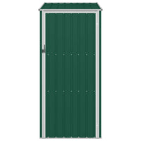 Capanno da Giardino Verde 87x98x159 cm in Acciaio Zincato 46289