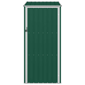 Capanno da Giardino Verde 87x98x159 cm in Acciaio Zincato 46289