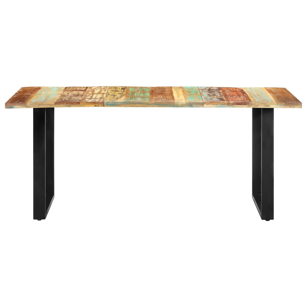 Tavolo da Pranzo 180x90x76 cm in Legno Massello di Recupero 285830