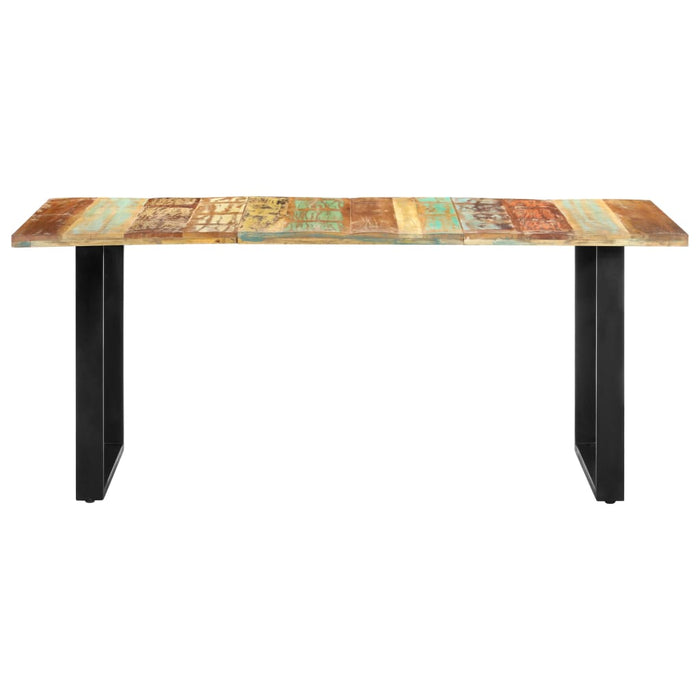 Tavolo da Pranzo 180x90x76 cm in Legno Massello di Recupero 285830