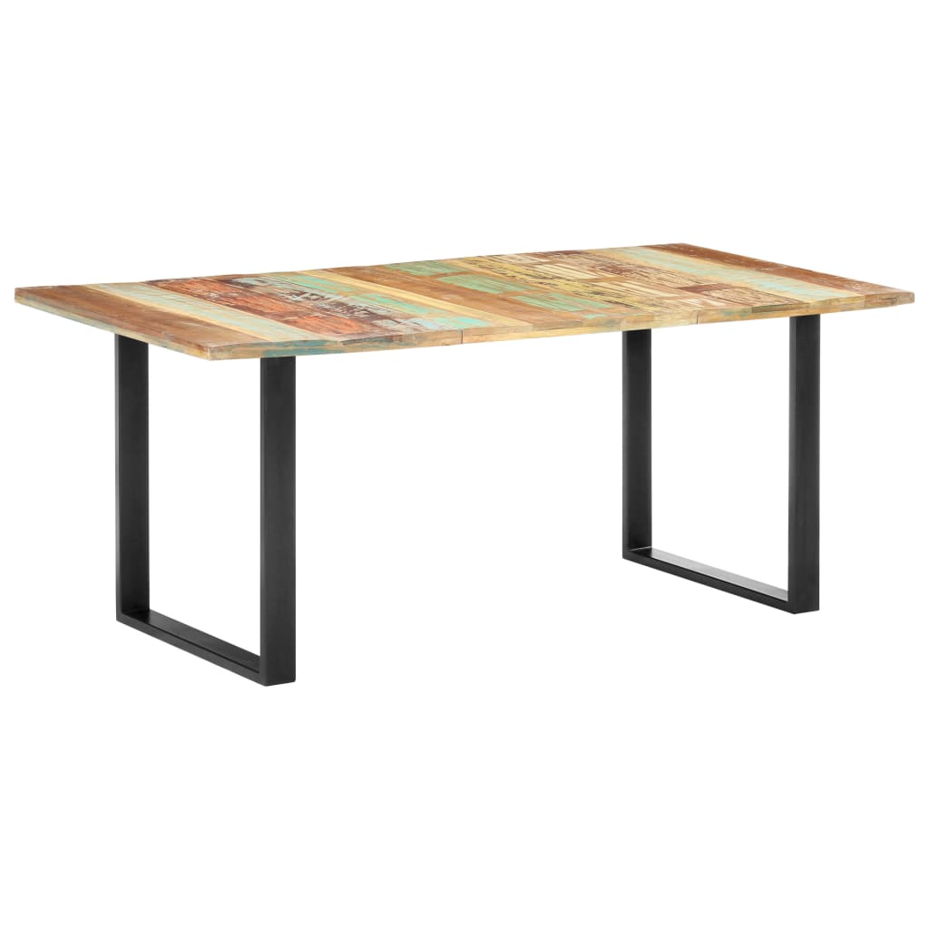 Tavolo da Pranzo 180x90x76 cm in Legno Massello di Recupero 285830