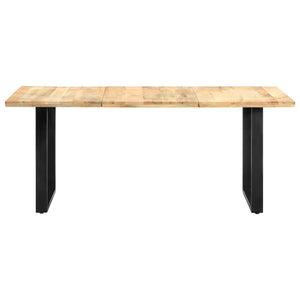 Tavolo da Pranzo 180x90x76 cm in Legno Massello di Mango 285831