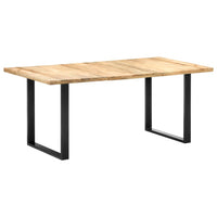 Tavolo da Pranzo 180x90x76 cm in Legno Massello di Mango 285831