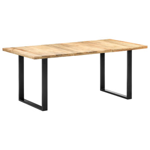 Tavolo da Pranzo 180x90x76 cm in Legno Massello di Mango 285831