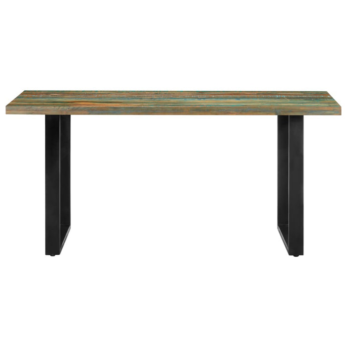 Tavolo da Pranzo 160x80x75 cm in Legno Massello di Recupero 285832