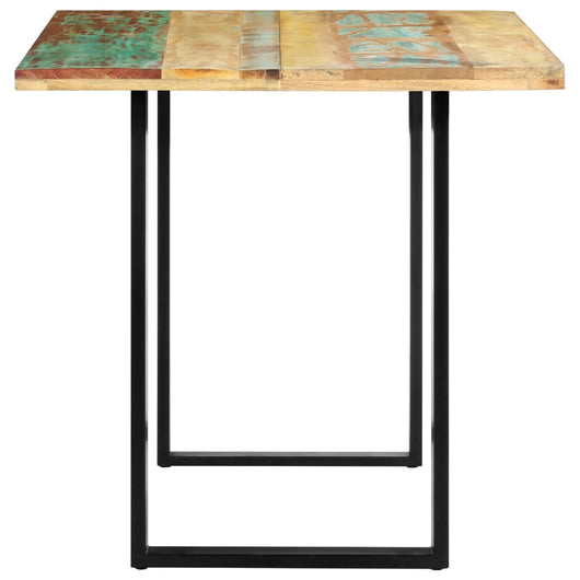 Tavolo da Pranzo 140x70x76 cm in Legno Massello di Recupero 285834
