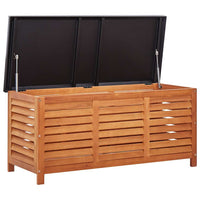 Cassapanca da Giardino 117x50x55 cm in Massello di Eucalipto cod mxl 55357