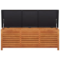 Cassetta portaoggetti per mobili da giardino 150 x 50 x 55 cm in massello di eucalipto 02_0013009