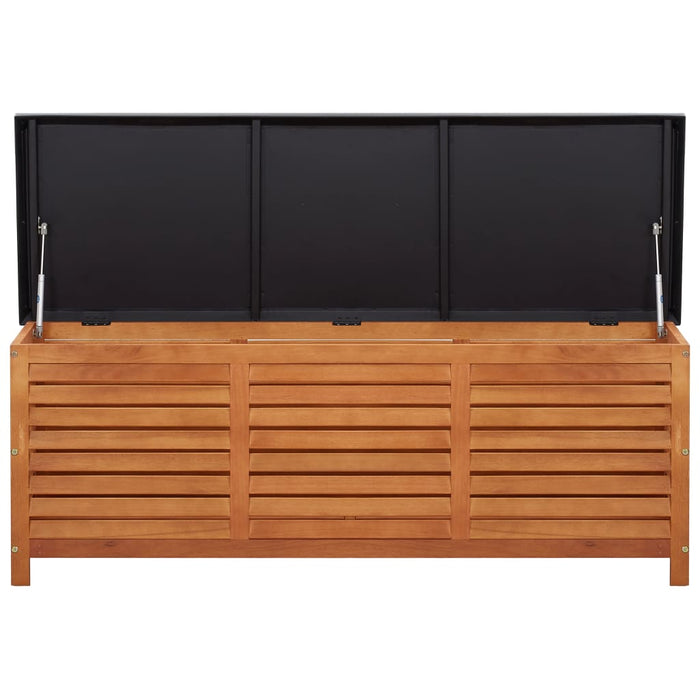 Cassetta portaoggetti per mobili da giardino 150 x 50 x 55 cm in massello di eucalipto 02_0013009