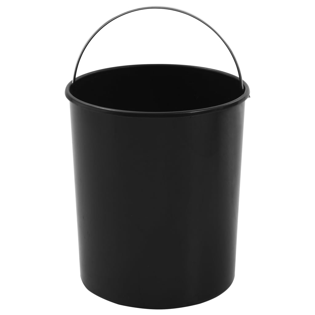 Pattumiera da cucina da incasso in plastica 12 litri bianco 02_0006062