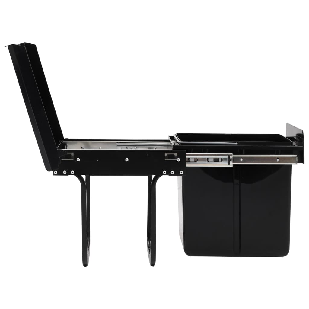 Pattumiera da cucina estraibile con chiusura rallentata 20 litri 02_0006082