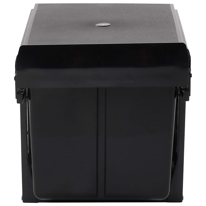 Pattumiera da cucina estraibile con chiusura rallentata 36 litri nero 02_0006031