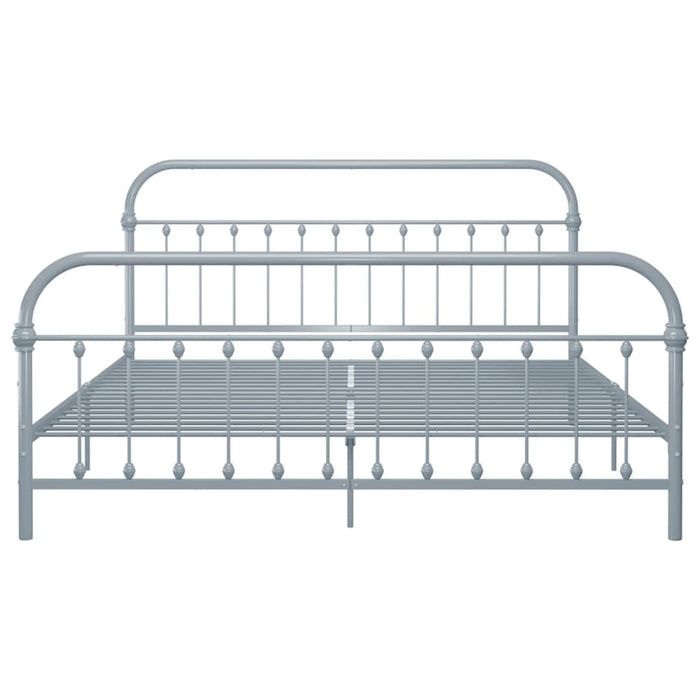 Giroletto Grigio in Metallo 180x200 cm 284509