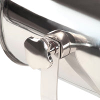 Lampada a Treppiede a Pavimento Nera in Legno di Mango 69 cm 286108