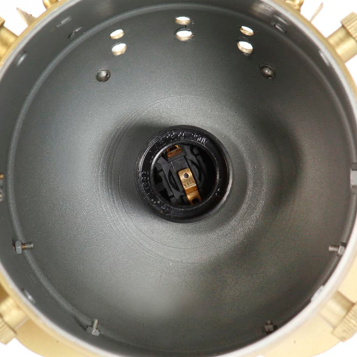 Lampada da Terra a Treppiede Legno Massello di Mango 97 cm 286109