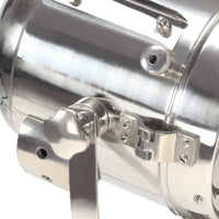 Lampada a Treppiede a Pavimento Nera in Legno di Mango 97 cm 286110