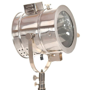 Lampada a Treppiede a Pavimento Legno Massello di Mango 165 cm 286111