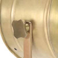 Lampada da Terra a Treppiede Legno Massello di Mango 165 cm 286112