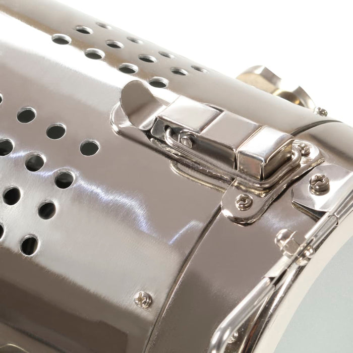 Lampada da Terra a Treppiede Legno Massello di Mango 140 cm 286116