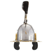 Elmo da Soldato Romano per LARP in Acciaio Argento 286119