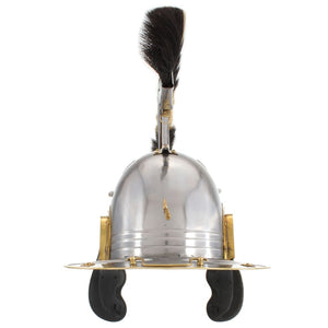 Elmo da Soldato Romano per LARP in Acciaio Argento 286119