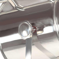 Lampada da Terra a Treppiede Legno Massello di Mango 180 cm 286203