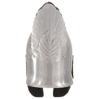 Elmo da Cavaliere Medievale Fantasia LARP Argento in Acciaio cod mxl 65221