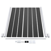 Pannello di Recinzione in WPC 180x186 cm Grigio 49067