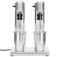 Frullatore per Milkshake con Tazza Doppia in Acciaio Inox 2 L 51086