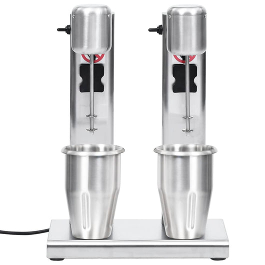 Frullatore per Milkshake con Tazza Doppia in Acciaio Inox 2 L 51086