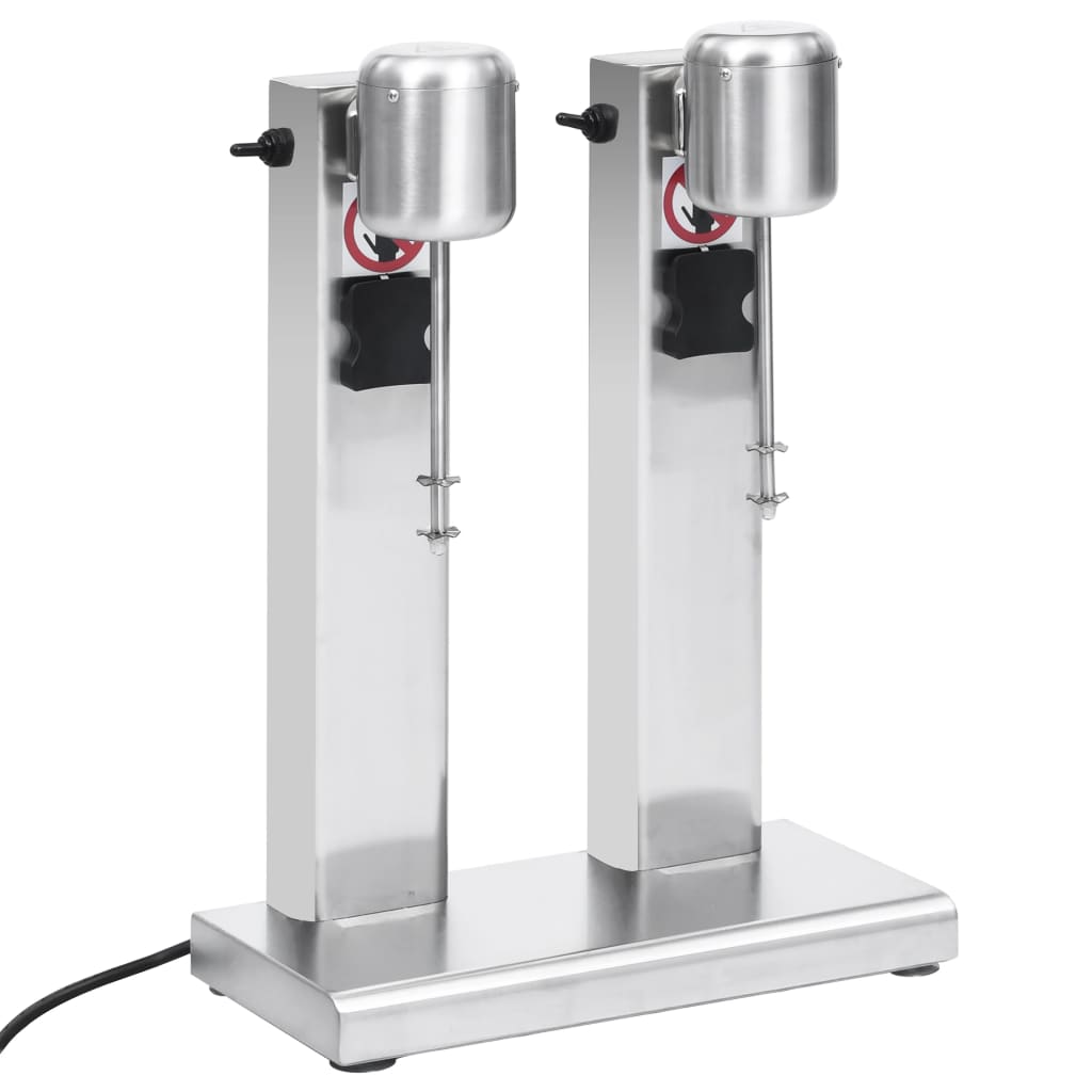 Frullatore per Milkshake con Tazza Doppia in Acciaio Inox 2 L 51086